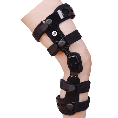 Doble ortesis de rodilla de descarga OA vertical para soporte medial y lateral