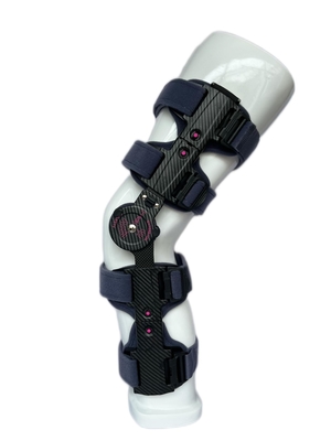 El apoyo de rodilla de Op. Sys. del poste telescópico con estancia de la fibra de carbono, articuló a ROM Knee Brace