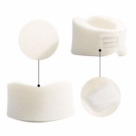Apoyo de cuello ortopédico del cuello cervical suavemente médico de la tela de algodón ajustable