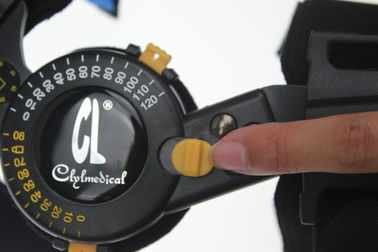 Color negro de Op. Sys. de rodilla del apoyo del poste telescópico médico dejado o correcto del tamaño universal