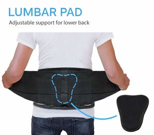 L apoyo elástico de la espina dorsal de la parte posterior lumbar del XL con respirable ajustable del cojín lumbar