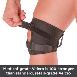 6" siguiendo el apoyo de rodilla médico corto con la bisagra y el contrafuerte duales de la media luna
