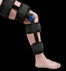 Apoyo de rodilla con bisagras de Op. Sys. del poste ligero negro para la osteoartritis, artritis