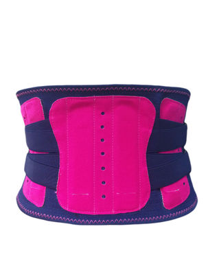 Apoyo trasero lumbar elástico ajustable con estancia del metal