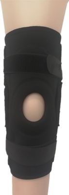 Apoyo de rodilla médico con bisagras neopreno con la correa ajustable