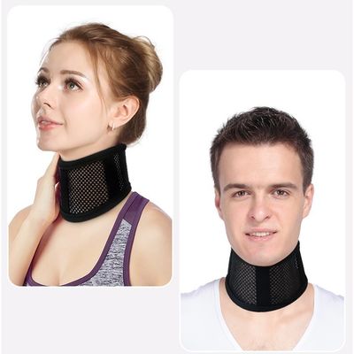 Cuello cervical semi rígido respirable del peso ligero con Mesh Fabric