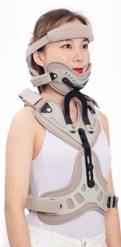 CTO ajustable Cervical Thoracic Orthosis con la extensión Minerva Type del halo