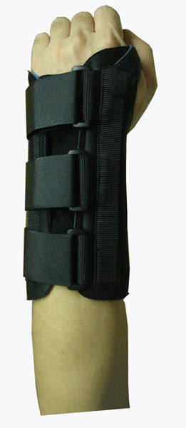 La ayuda de muñeca del negro de XS S congriega tablillas de la mano del neopreno con la certificación del CE FDA