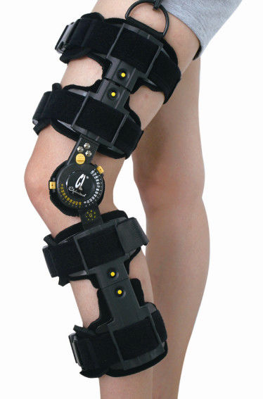 Color negro de Op. Sys. de rodilla del apoyo del poste telescópico médico dejado o correcto del tamaño universal